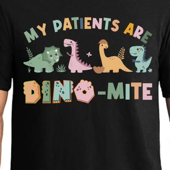 My Patients Are Dinomite Child Life Specialists Dinosaur Pajama Set