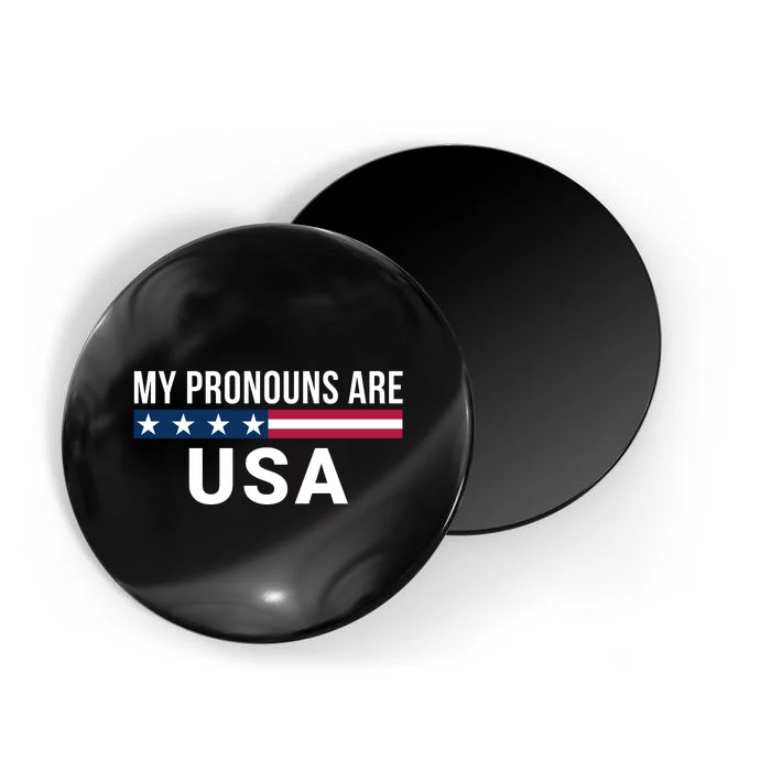 My Pronouns Are USA We The People 1776 USA Flag 4th Of July We The People Magnet