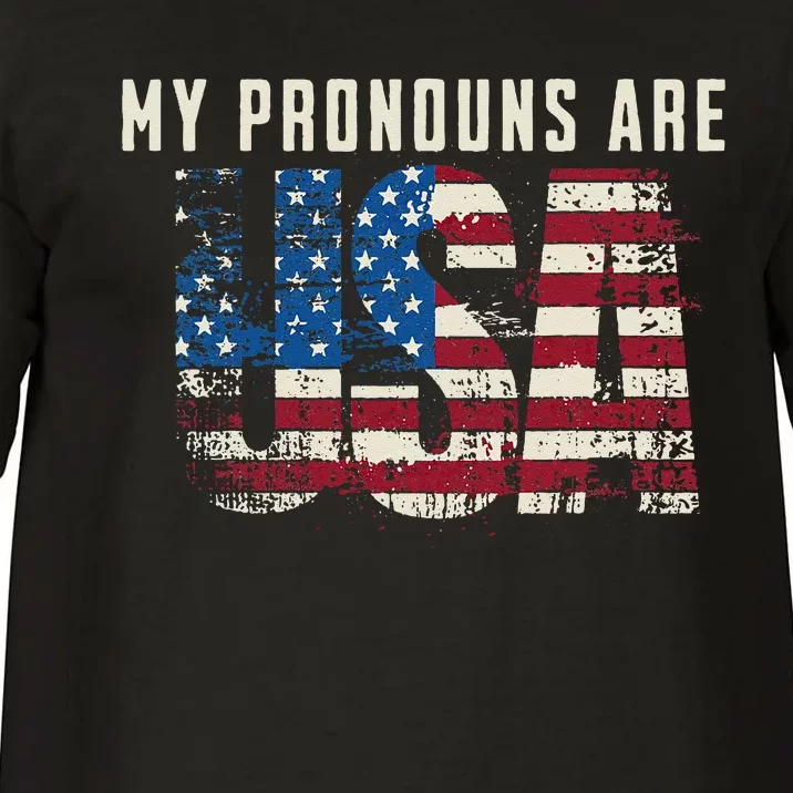 My Pronouns Are USA Comfort Colors T-Shirt