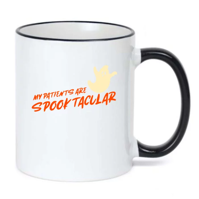 My Patients Are Spooktacular Meaningful Gift Black Color Changing Mug