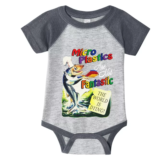 Micro Plastics Are Not Fantastic The World Is Dying Infant Baby Jersey Bodysuit