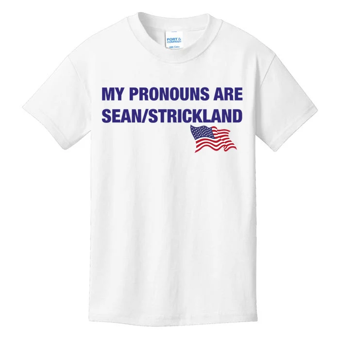 My Pronouns Are Sean Strickland Kids T-Shirt