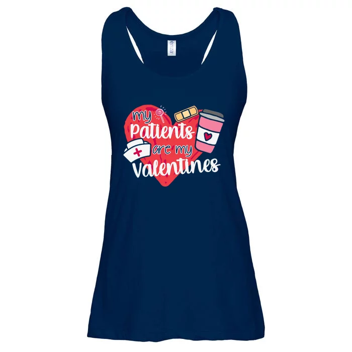 My Patients Are My Valentines Cute Nurse Ladies Essential Flowy Tank