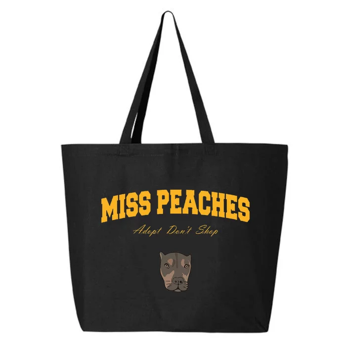 Miss Peaches Adopt Don’T Shop 25L Jumbo Tote