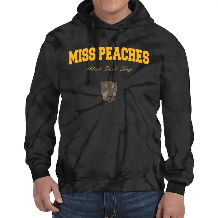 Miss Peaches Adopt Don’T Shop Tie Dye Hoodie