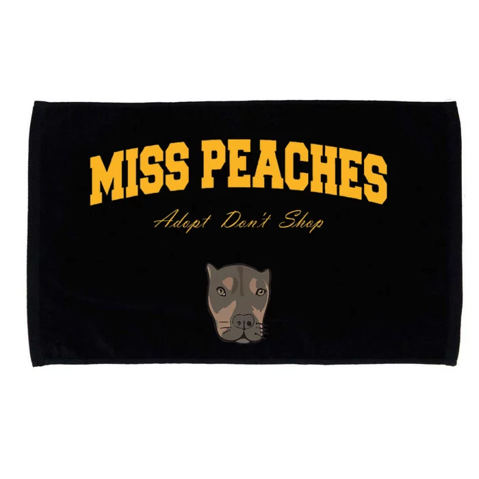 Miss Peaches Adopt Don’T Shop Microfiber Hand Towel