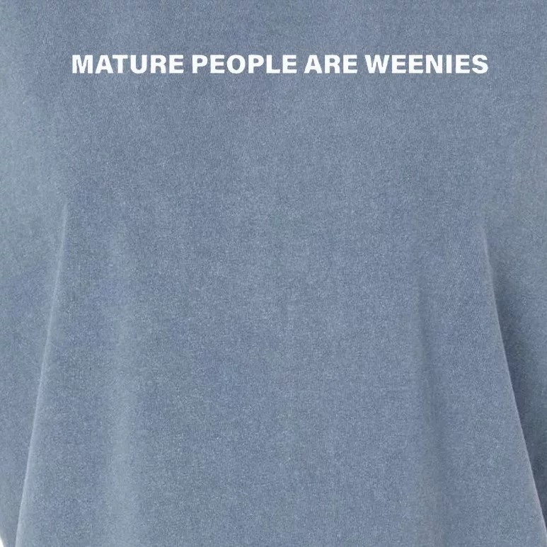 Mature People Are Weenies Garment-Dyed Women's Muscle Tee