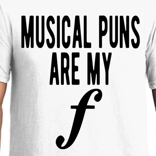 Musical Puns Are My Forte Band Instrument Fun Music Pajama Set