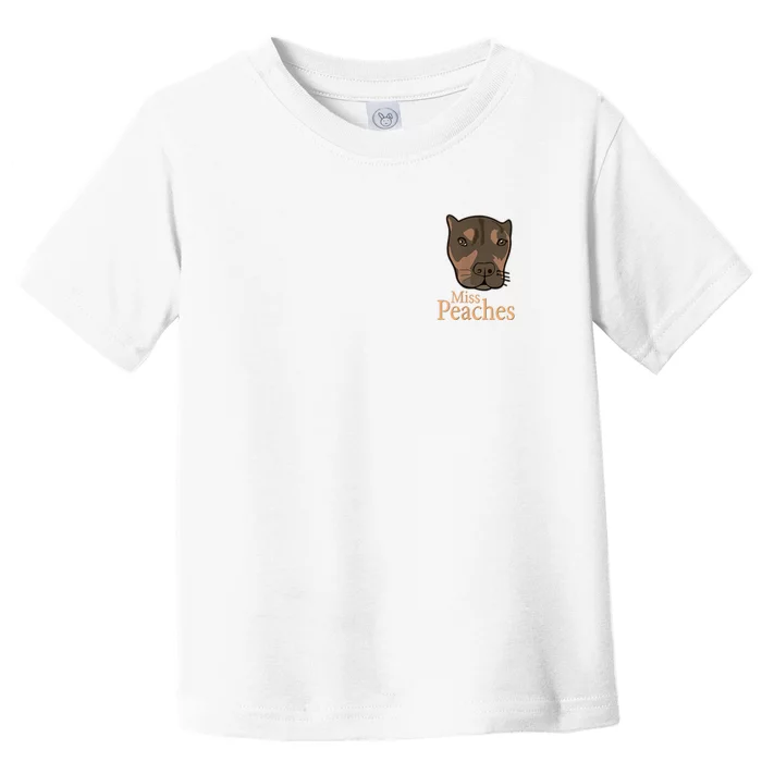 Miss Peaches Adopt Don’T Shop Toddler T-Shirt