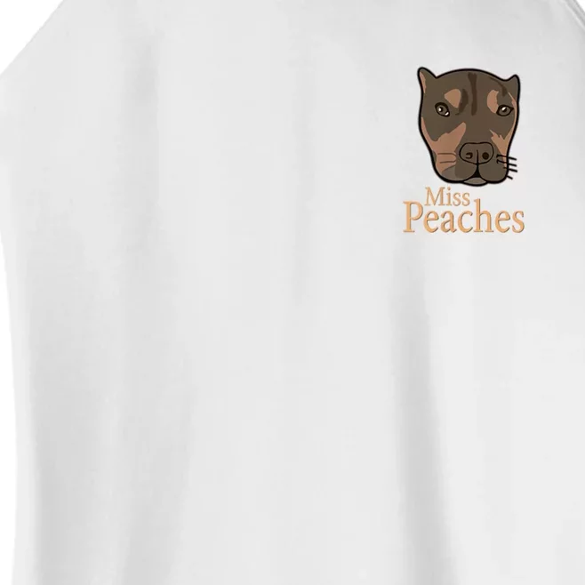 Miss Peaches Adopt Don’T Shop Women’s Perfect Tri Rocker Tank