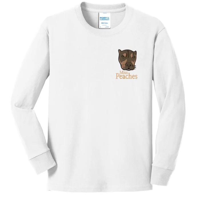 Miss Peaches Adopt Don’T Shop Kids Long Sleeve Shirt