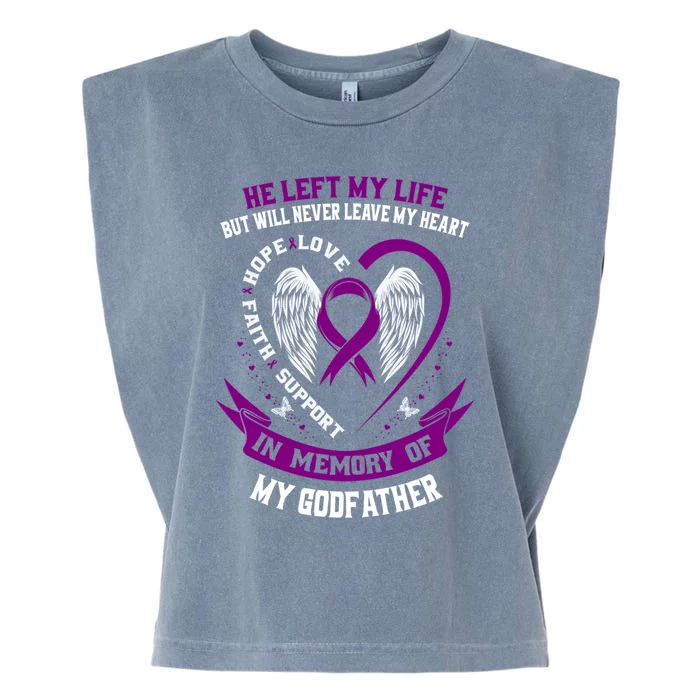 Memorial Products Alzheimers Awareness Garment-Dyed Women's Muscle Tee