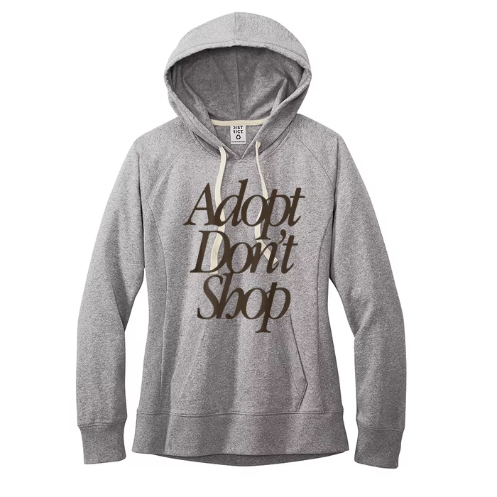 Miss Peaches Adopt Don’T Shop Women's Fleece Hoodie