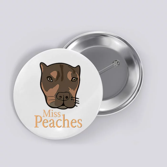 Miss Peaches Adopt Don’T Shop Button