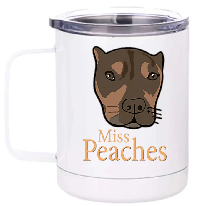 Miss Peaches Adopt Don’T Shop Front & Back 12oz Stainless Steel Tumbler Cup