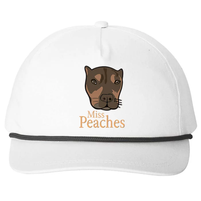 Miss Peaches Adopt Don’T Shop Snapback Five-Panel Rope Hat