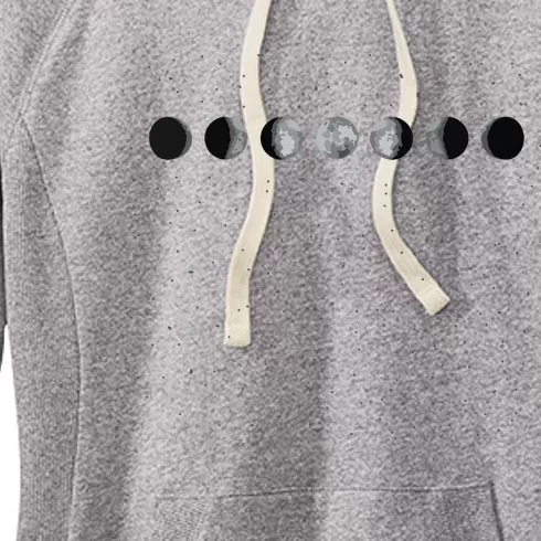 Moon Phases Astronomy Women's Fleece Hoodie