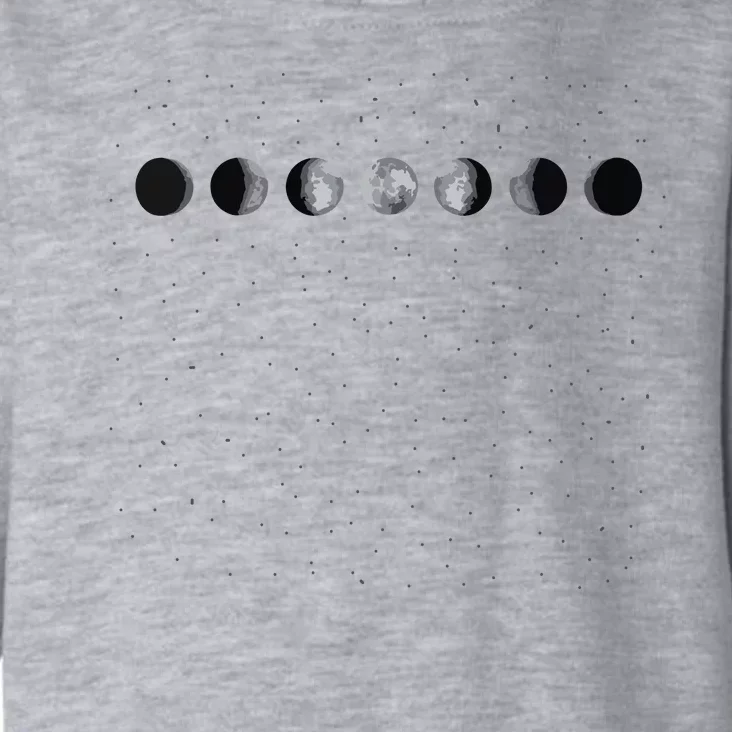 Moon Phases Astronomy Toddler Hoodie