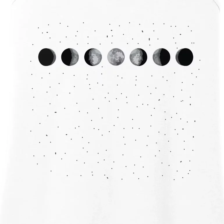 Moon Phases Astronomy Ladies Essential Tank