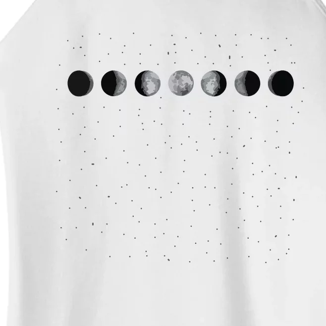 Moon Phases Astronomy Women’s Perfect Tri Rocker Tank