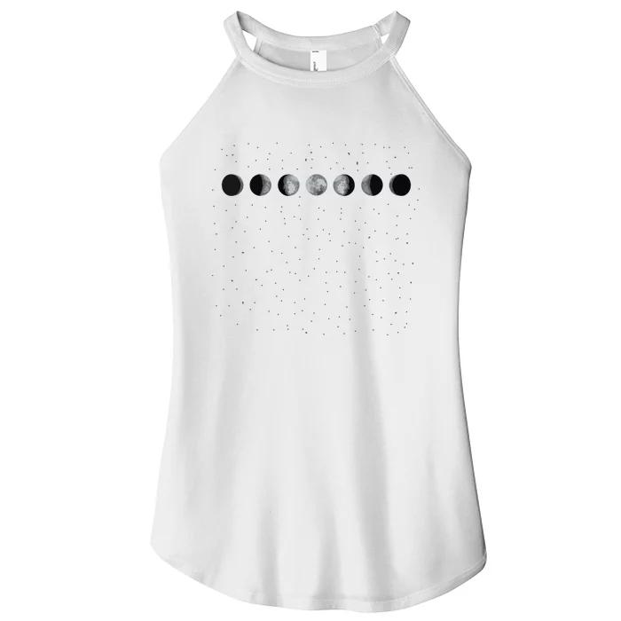 Moon Phases Astronomy Women’s Perfect Tri Rocker Tank