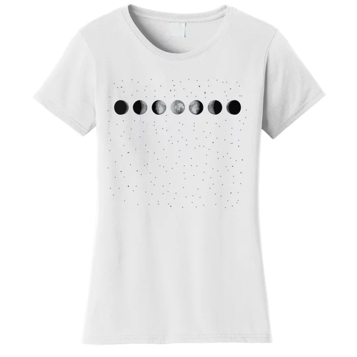 Moon Phases Astronomy Women's T-Shirt