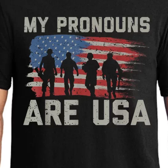 My Pronouns Are Usa Pajama Set