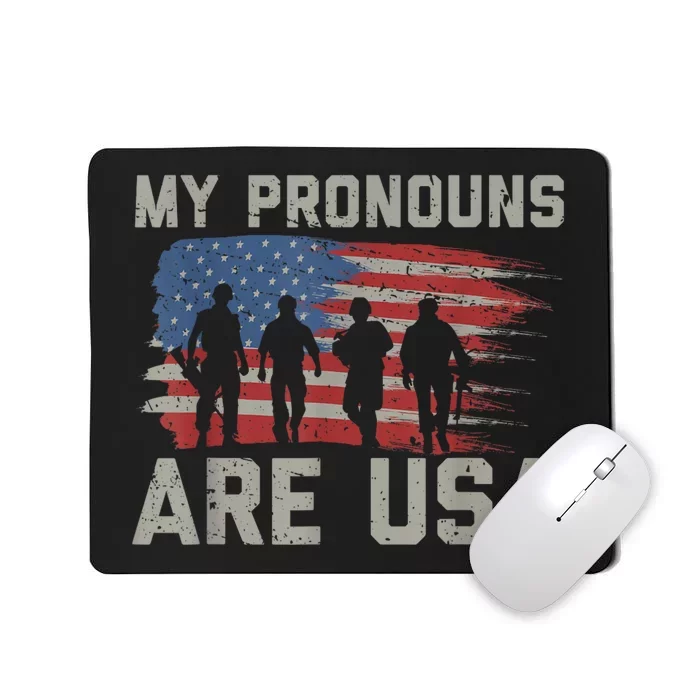 My Pronouns Are Usa Mousepad