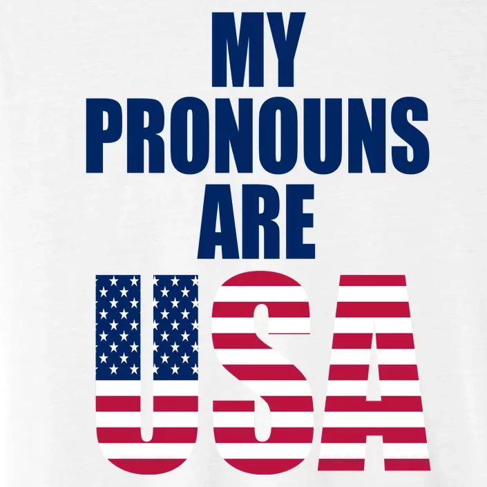 My Pronouns Are USA Patriotic ChromaSoft Performance T-Shirt