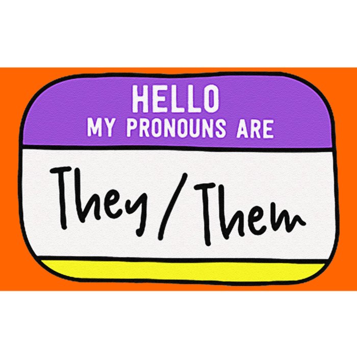 My Pronouns Are They Them Gender Pride Lgbt Bumper Sticker