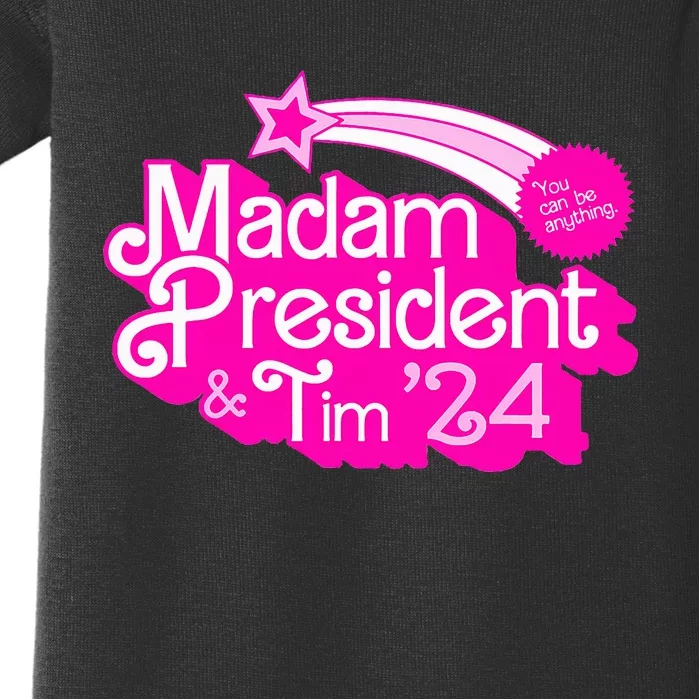 Madam President And Tim 24 Fashion Doll Baby Bodysuit