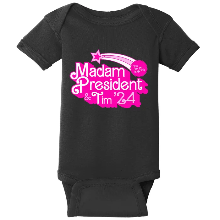 Madam President And Tim 24 Fashion Doll Baby Bodysuit