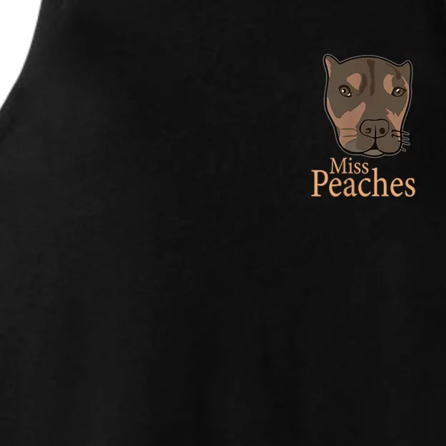 Miss Peaches Adopt Don’T Shop Ladies Tri-Blend Wicking Tank