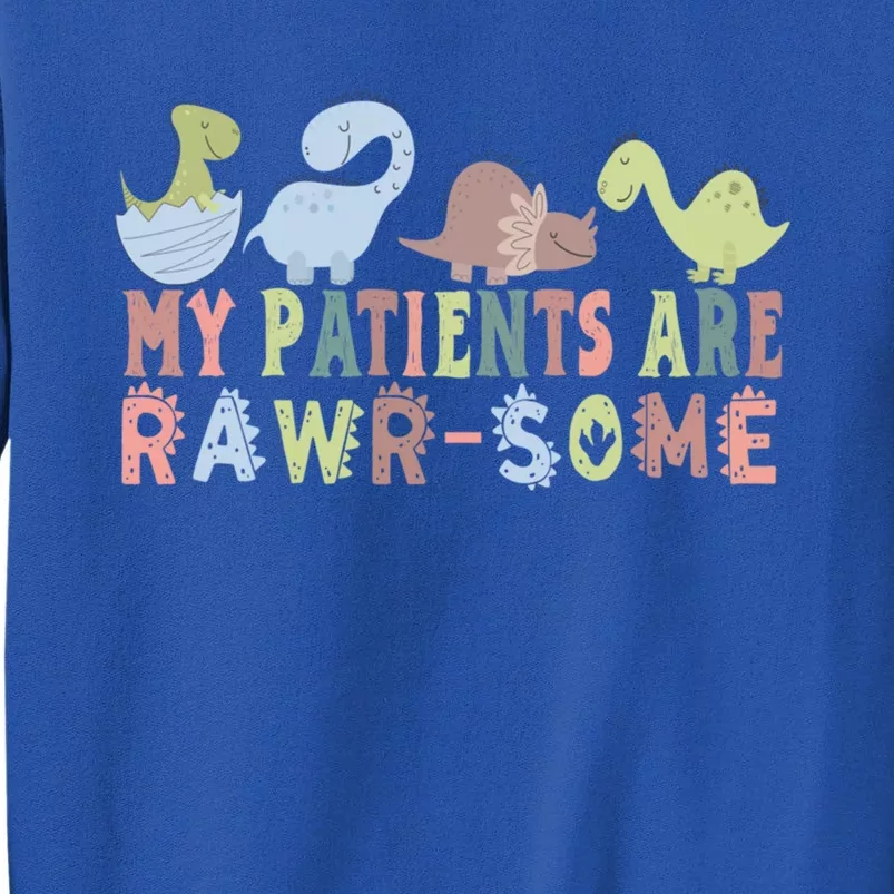 My Patients Are RawrSome Nurse Meaningful Gift Tall Sweatshirt