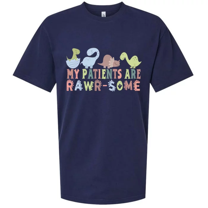 My Patients Are RawrSome Nurse Meaningful Gift Sueded Cloud Jersey T-Shirt