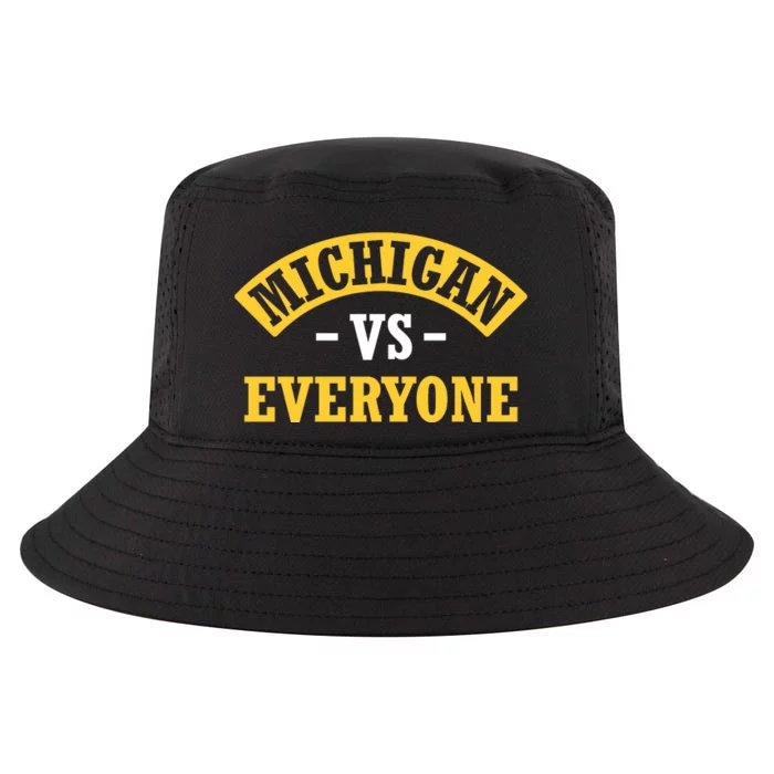 Michigan Pride Bold Statement Apparel Show Your Allegiance Cool Comfort Performance Bucket Hat