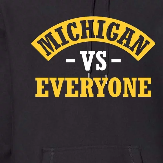 Michigan Pride Bold Statement Apparel Show Your Allegiance Premium Hoodie