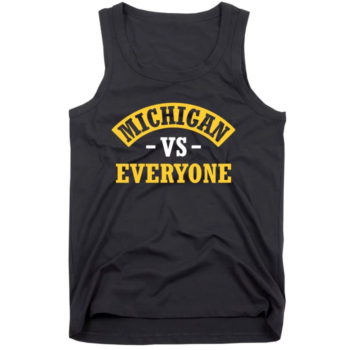 Michigan Pride Bold Statement Apparel Show Your Allegiance Tank Top