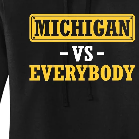 Michigan Pride Bold Statement Apparel For Sports Fans Women's Pullover Hoodie