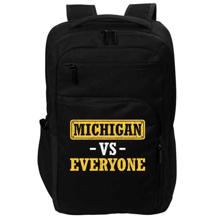 Michigan Pride Bold Statement Apparel: Show Your Allegiance Impact Tech Backpack