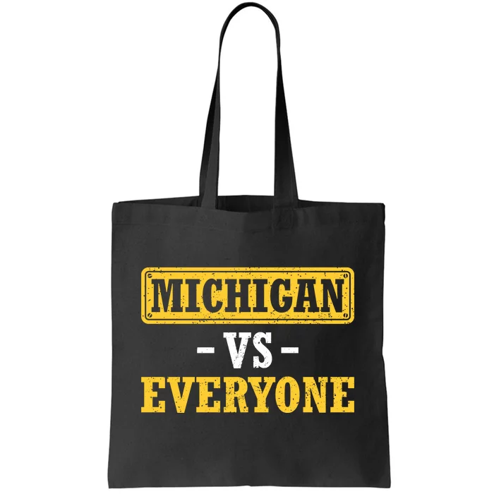 Michigan Pride Bold Statement Apparel: Show Your Allegiance Tote Bag