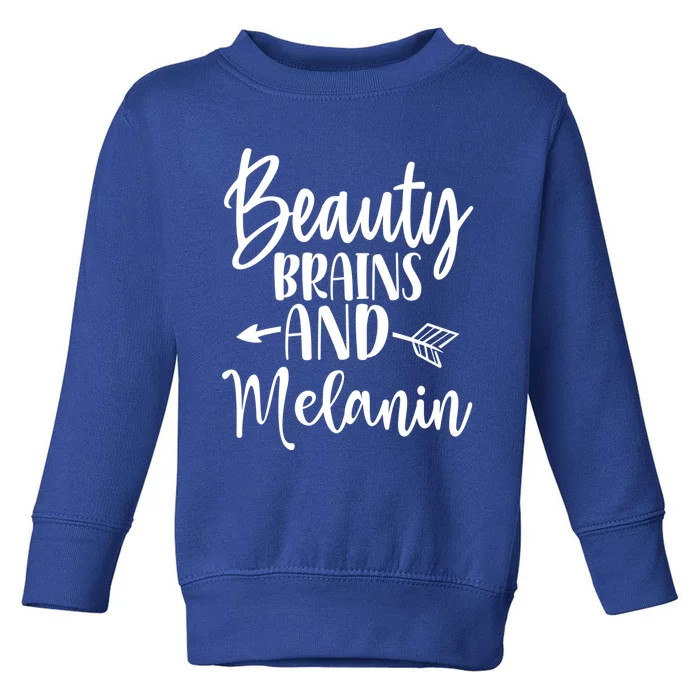 Melanin Poppin Black Magic Plus Size Black History Tee Gift Toddler Sweatshirt