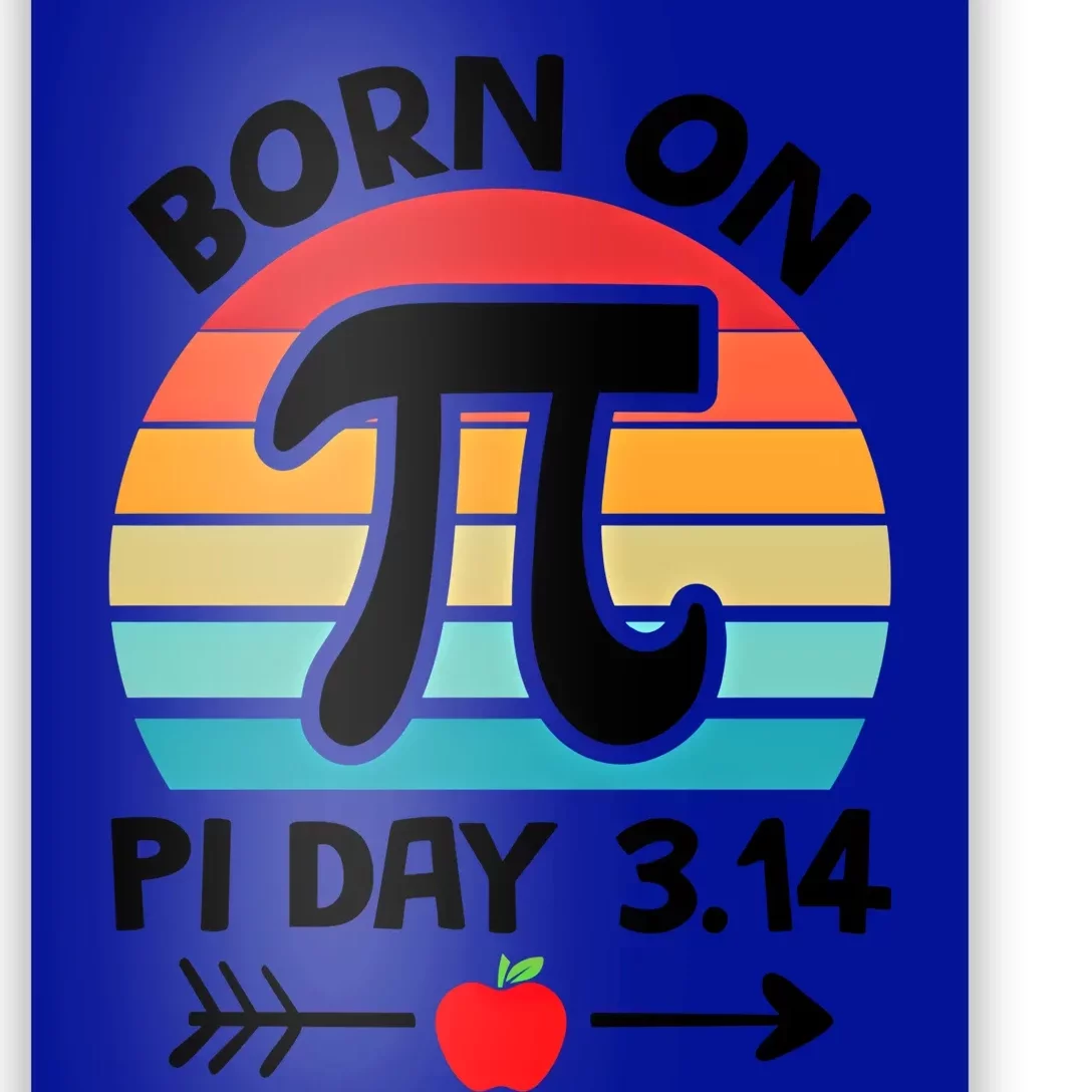 Math Pi Birthday Born On Pi Day Cute Gift Poster