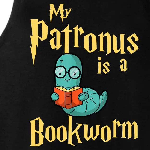 My Patronus Bookworm Ladies Tri-Blend Wicking Tank