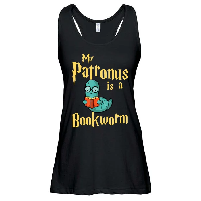 My Patronus Bookworm Ladies Essential Flowy Tank