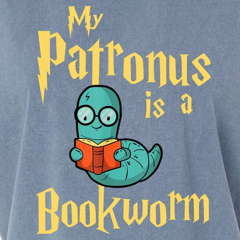 My Patronus Bookworm Garment-Dyed Women's Muscle Tee