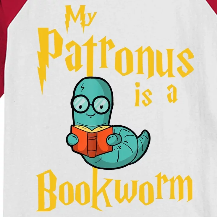 My Patronus Bookworm Kids Colorblock Raglan Jersey