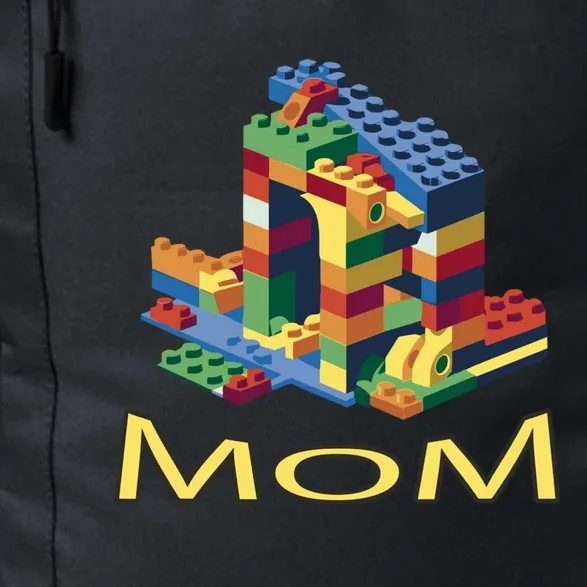 Mom Parent Brick Master Builder Building Blocks Set Family Gift Daily Commute Backpack