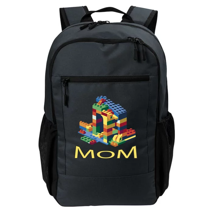 Mom Parent Brick Master Builder Building Blocks Set Family Gift Daily Commute Backpack