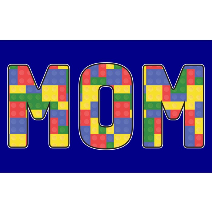 Mom Parents Brick Master Builder Building Blocks Set Family Funny Gift Bumper Sticker